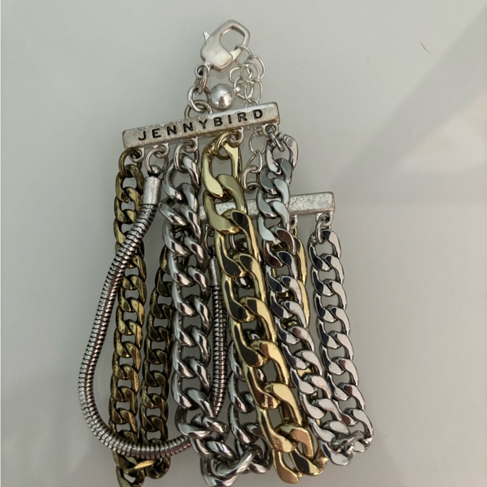 JENNY BIRD Austin Cuff mixed metals bracelet - Picture 5 of 5